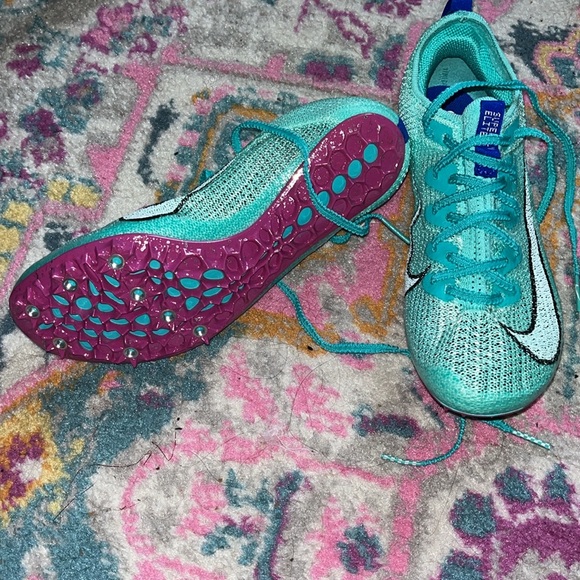 Men’s Size 5- Nike Zoom Superfly Elite 2 Hyper Jade Spikes 2022 - Picture 6 of 14